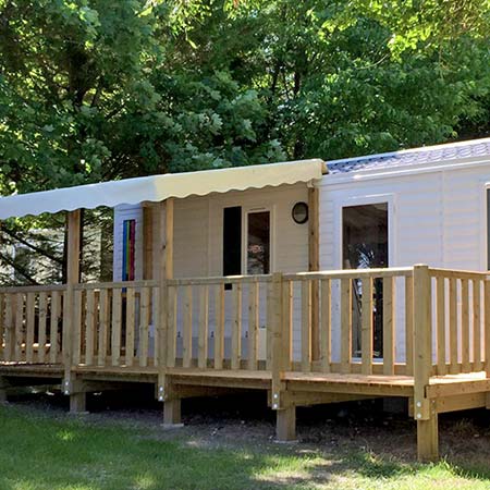 Camping 3 étoiles location mobil home Royan la Palmyre Charente Maritime