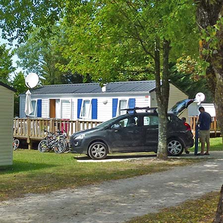 Camping 3 étoiles location mobil home Royan la Palmyre Charente Maritime