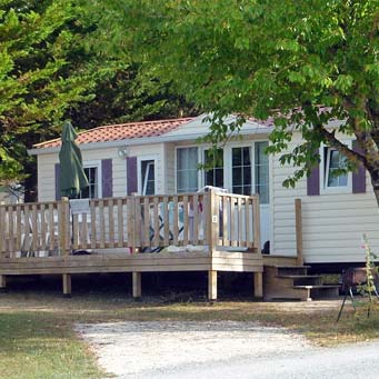 Camping 3 étoiles location mobil home Royan la Palmyre Charente Maritime