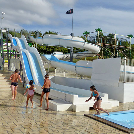 Camping 3 étoiles parc aquatique piscines Royan la Palmyre Charente Maritime