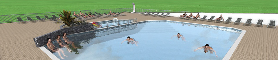 camping Royan La Palmyre avec parc aquatique piscine toboggans