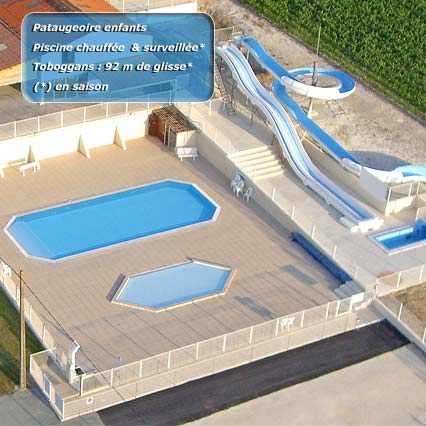 Camping 3 étoiles parc aquatique piscine | Royan la Palmyre Charente Maritime