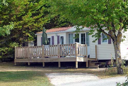 Location Mobil home économique, confort et pour personne handicapée, proche de la mer sur Royan La Palmyre