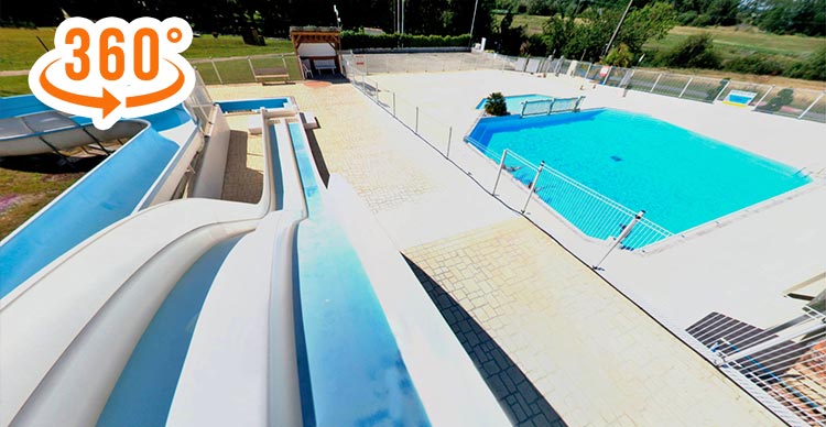 360 ° virtual tour Water park Camping les Vignes Royan La Palmyre Charente Maritime France